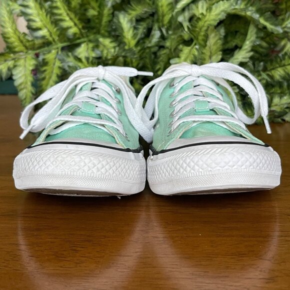 Converse Chuck Taylor All Star Low Top Sneakers Mint Green Womens 5 / Mens 7 - Picture 4 of 15